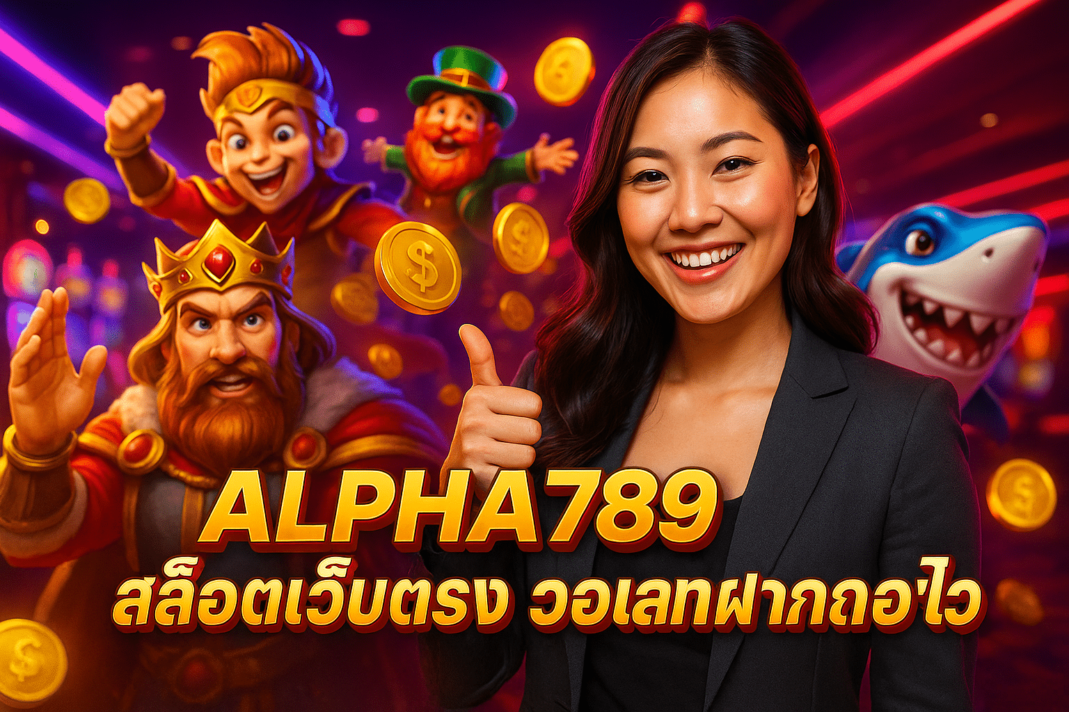 ALPHA789 สล็อตเว็บตรง วอเลท ฝากถอนไว