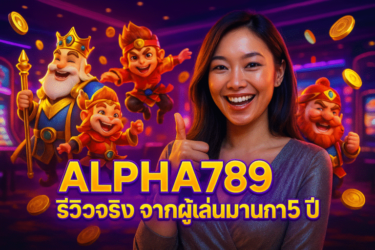 ALPHA789 รีวิวจริง จากผู้เล่น มานานกว่า 5 ปี