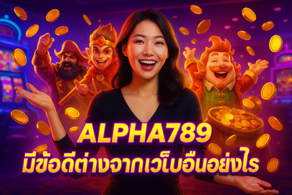ALPHA789 มีข้อดีต่างจากเว็บอื่นอย่างไร