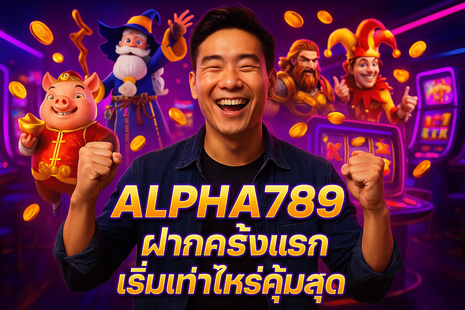 ALPHA789 ฝากครั้งแรก เริ่มเท่าไหร่คุ้มสุด