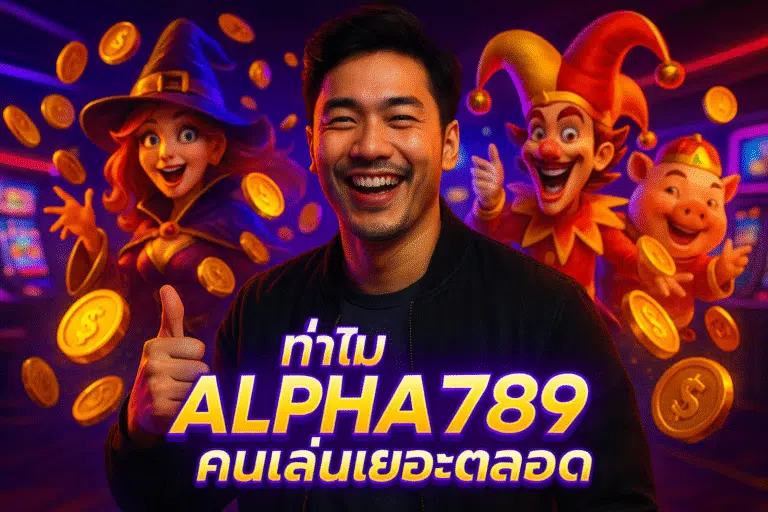 ทำไม ALPHA789 คนเล่นเยอะตลอด